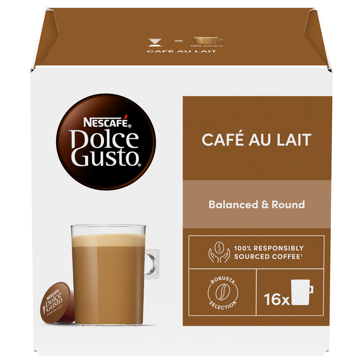 Nescafé Dolce Gusto | Café Au Lait Coffee Capsules