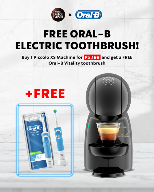 NDG Piccolo XS machine + FREE Oral B Vitality BUNDLE