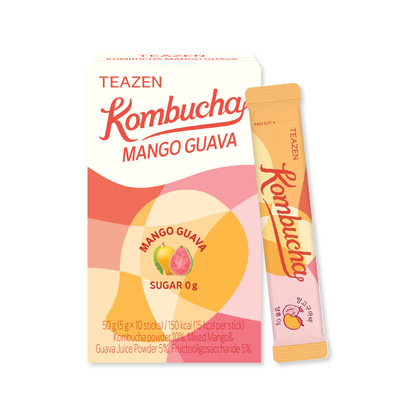 Teazen Kombucha Mango Guava 10T