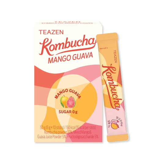 Teazen Kombucha Mango Guava 10T