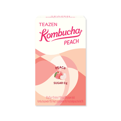 Teazen Kombucha Peach 10T