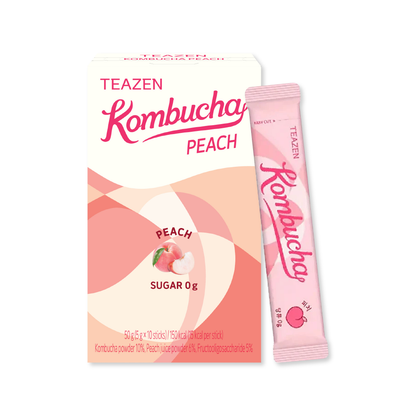 Teazen Kombucha Peach 10T