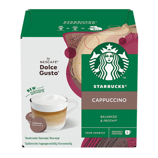 Starbucks by Nescafé Dolce Gusto | Cappuccino Coffee Capsules