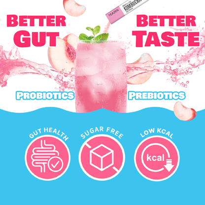 Teazen Kombucha Peach 10T