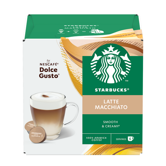 Starbucks by Nescafé Dolce Gusto | Latte Macchiato Coffee Capsules