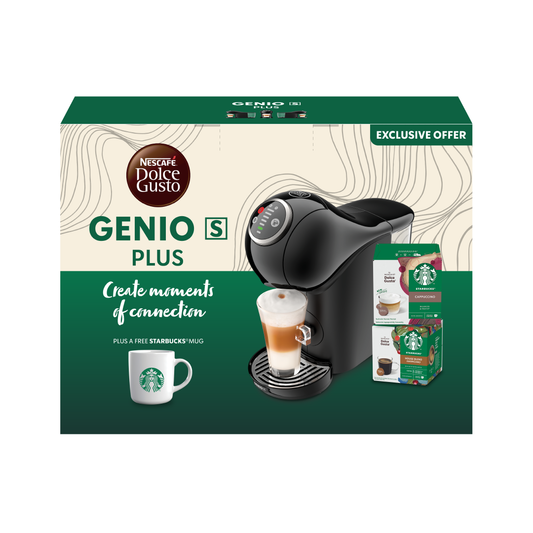 Nescafé Dolce Gusto Genio S Plus Bundle Coffee Machine GS1003 BUNDLE